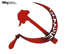 PUTIN AND SICKLE by Bill Day