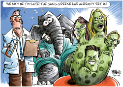 GANG GREENE IS SPREADING by Dave Whamond