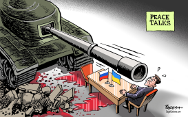 RUSSIA-UKRAINE PEACE TALKS by Paresh Nath