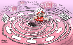 CHINA FIGHTS OMICRON by Paresh Nath