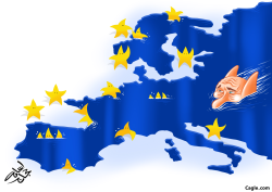 EUROPE & PUTIN by Osama Hajjaj