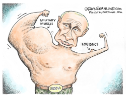 RUSSIAN MILITARY LOGISTICS by Dave Granlund