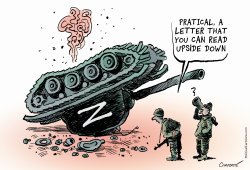 SETBACKS OF THE RUSSIAN ARMY by Patrick Chappatte