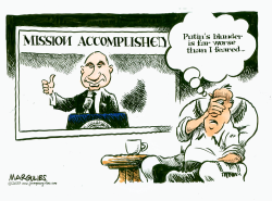 PUTIN'S BLUNDER by Jimmy Margulies