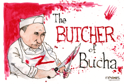 BUTCHER OF BUCHA by Pat Byrnes