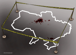 CRIME SCENE UKRAINE. by Niels Bo Bojesen