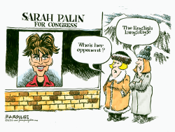 SARAH PALIN FOR CONGRESS by Jimmy Margulies