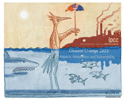IGNORING CLIMATE CHANGE WARNINGS by Peter Kuper