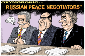 RUSSIAN PEACE NEGOTIATORS by Monte Wolverton