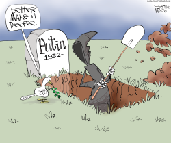DIGGING PUTIN'S GRAVE by Gary McCoy