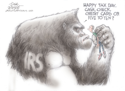 TAX DAY by Dick Wright