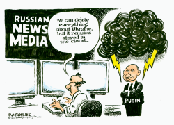 PUTIN AND RUSSIAN NEWS MEDIA by Jimmy Margulies