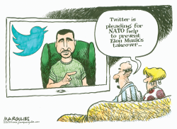 ELON MUSK TWITTER TAKEOVER by Jimmy Margulies