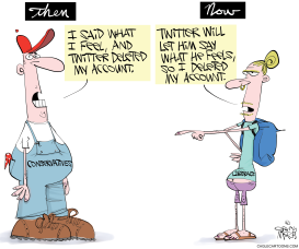 THREATENED BY TWITTER by Gary McCoy