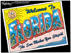 FLORIDA TOURISM by Bob Englehart