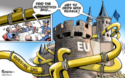 RUSSIAN GAS AND EU by Paresh Nath