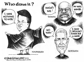 SCOTUS WHO DONE IT by Dave Granlund