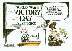 PUTIN AND RUSSIA VICTORY DAY CELEBRATION by Jimmy Margulies