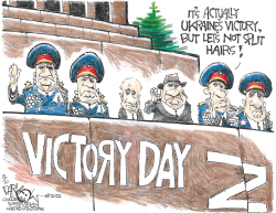 WHOSE VICTORY DAY? by John Darkow