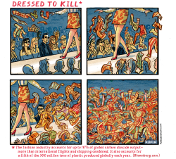 DRESSED TO KILL by Peter Kuper