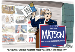 RUDY GIULIANI CHALLENGES PULITZER PRIZE RESULT by R.J. Matson