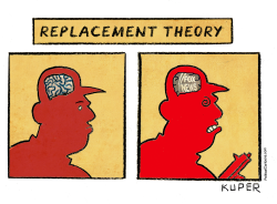 REPLACEMENT THEORY by Peter Kuper