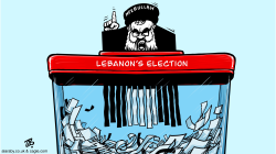 LEBANON’S ELECTION  by Emad Hajjaj