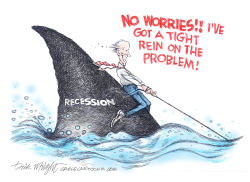 BIDEN HAS GRIP ON RECESSION by Dick Wright