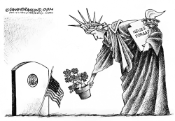 MEMORIAL DAY FLOWERS by Dave Granlund