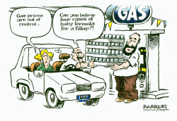 GAS PRICES OUT OF CONTROL by Jimmy Margulies