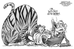 BUSH AND THE TIGER by John Cole