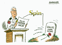 POLICE RESPONSE TO UVALDE SCHOOL MASSACRE by Jimmy Margulies