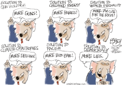 GOP SOLUTIONS  by Pat Bagley