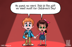 WHAT CHILDREN REALLY WANT  by Luojie