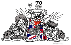 QUEEN PLATINUM JUBILEE by Rayma Suprani