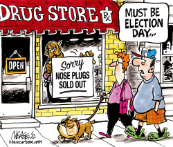 ELECTION DAY by Steve Nease