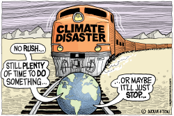 IMPENDING CLIMATE DISASTER by Monte Wolverton