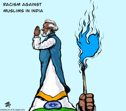 RACISM AGAINST MUSLIMS IN INDIA by Emad Hajjaj