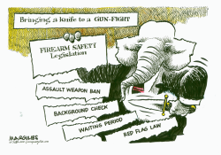 REPUBLICANS AND GUN CONTROL by Jimmy Margulies