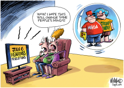 LIVING IN THE MAGA BUBBLE by Dave Whamond