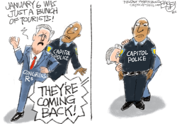 HOUSE INSURRECTION  by Pat Bagley