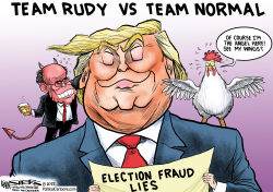 TEAM RUDY V TEAM NORMAL by Kevin Siers