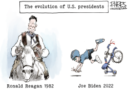 EVOLUTION OF PRESIDENTS by Rivers
