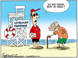 ANOTHER SHORTAGE by Bob Englehart