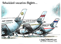 VACATION FLIGHTS CANCELED by Dave Granlund