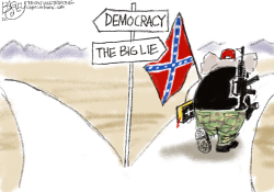THE ROAD by Pat Bagley