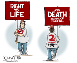 THE RIGHT TO LIFE AND DEATH by John Cole