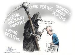 BIDEN OPEN BORDER CAUSES DEATHS by Dick Wright