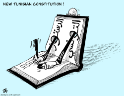 NEW TUNISIAN CONSTITUTION by Emad Hajjaj