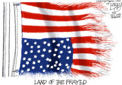 LAND OF THE FRAYED by Pat Bagley